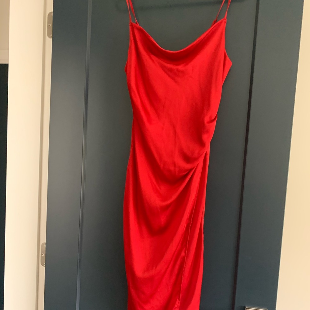 Red dress